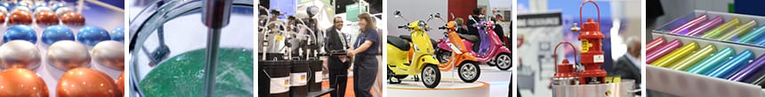 Wide variety of products at the American Coatings Show Image of five product lines to be exhibited at ACS